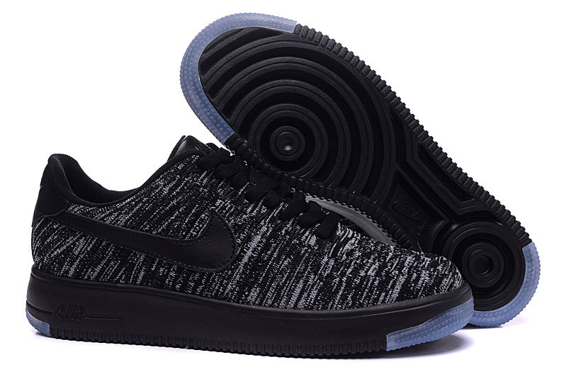 air force one flyknit noir