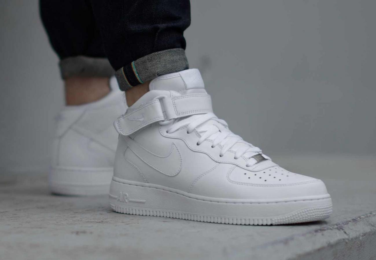 air force 1 montant blanche