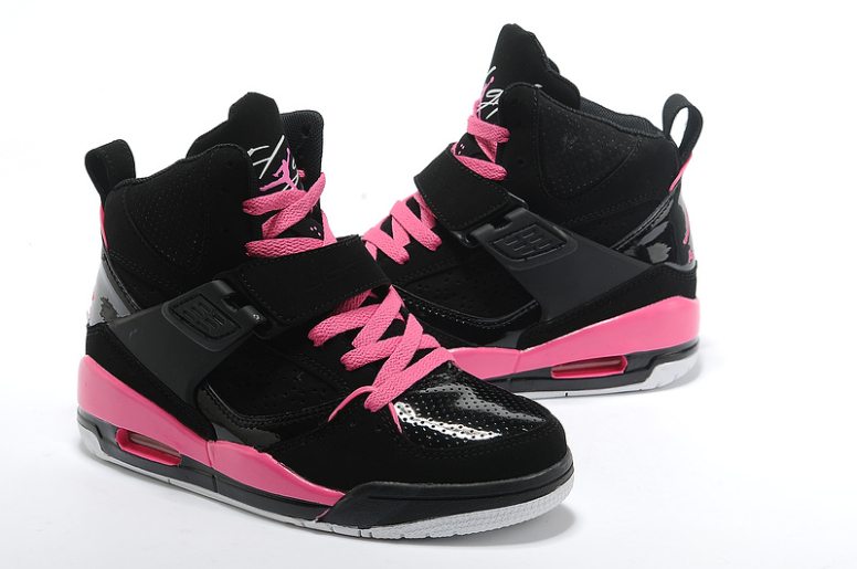 basket noir et rose femme