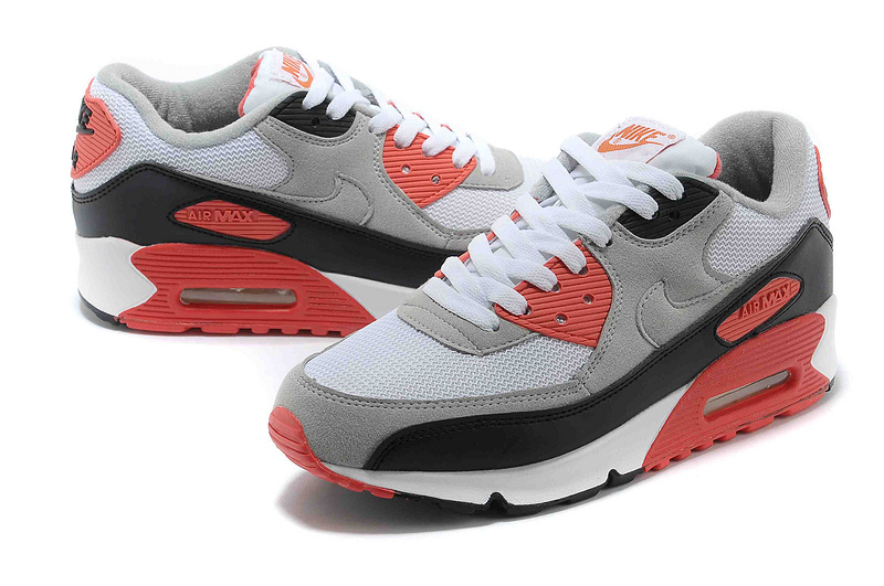 air max gris rouge