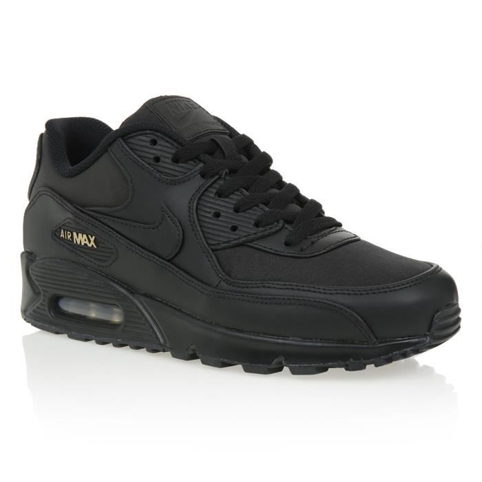 basket homme noir et or