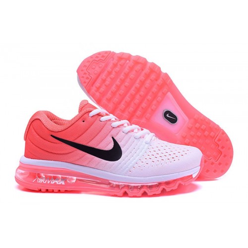 air max rose et noir femme