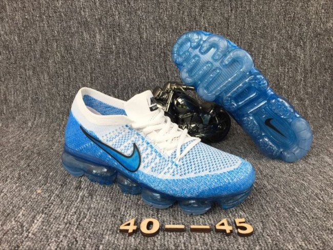 nike air vapormax flyknit bleu