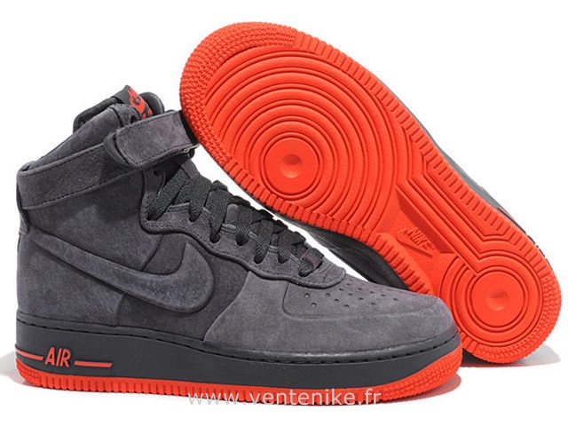 nike gris orange