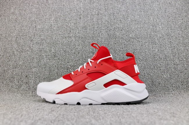 nike huarache blanche et rouge
