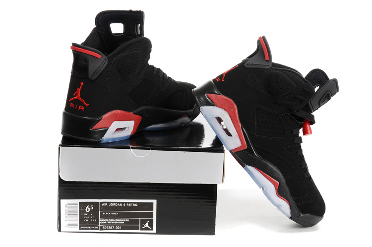 jordan retro 6 noir et rouge