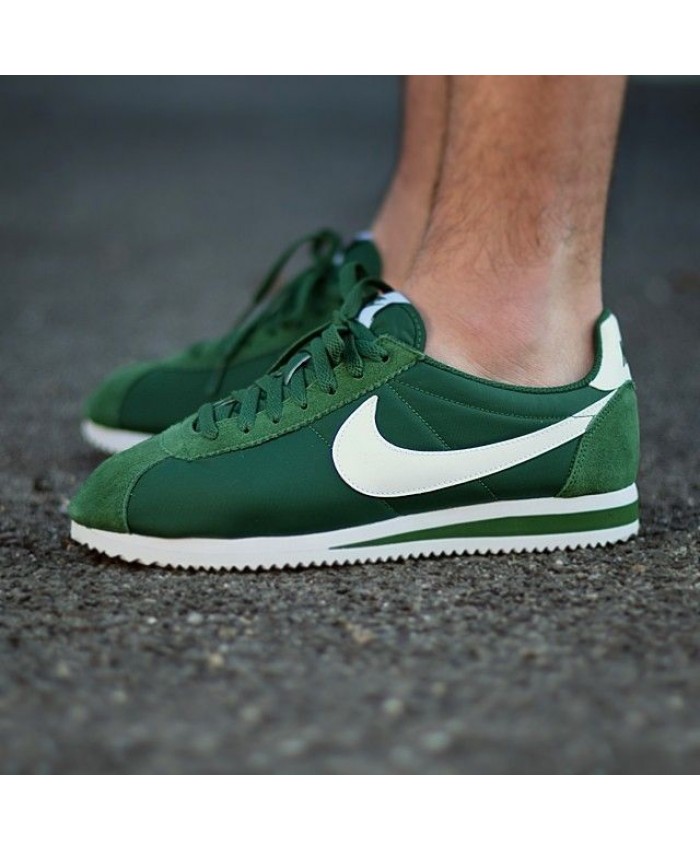 nike verte et blanche