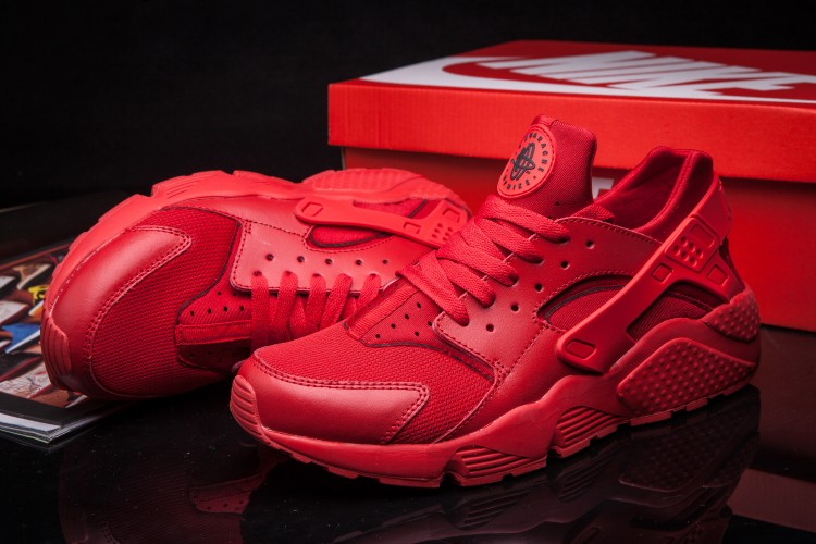 nike huarache rouge