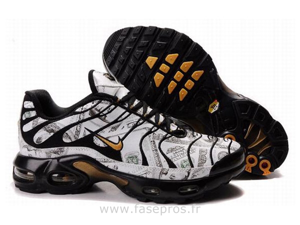 nike tuned 1 noir et or