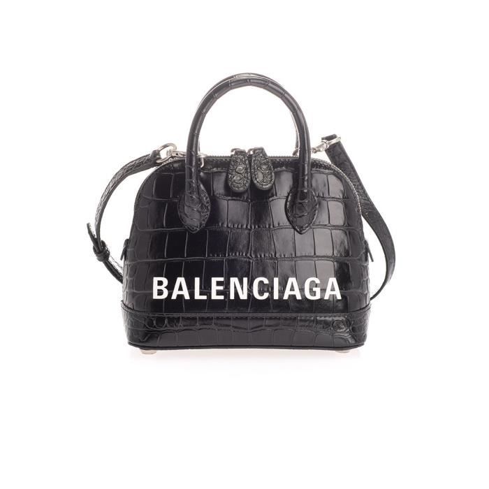 balenciaga noir cuir