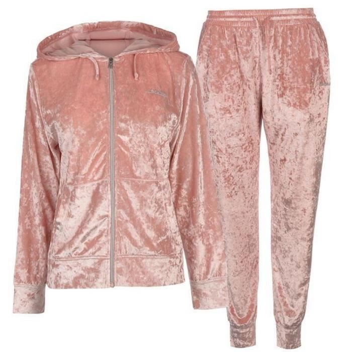 survetement velours femme